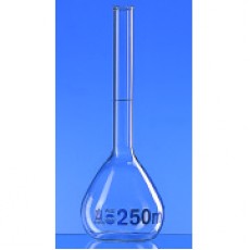 Volumetric flask with beaded rim